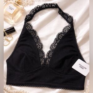 NWT Urban Outfitters  Halter Top Bralette with lace  Out from Under